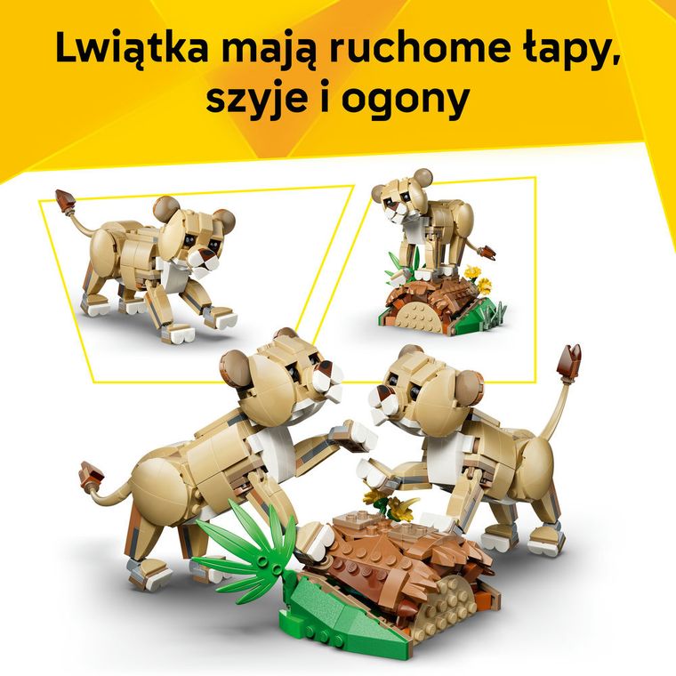 LEGO Creator, Dzikie zwierzęta: Dumny lew, 31386