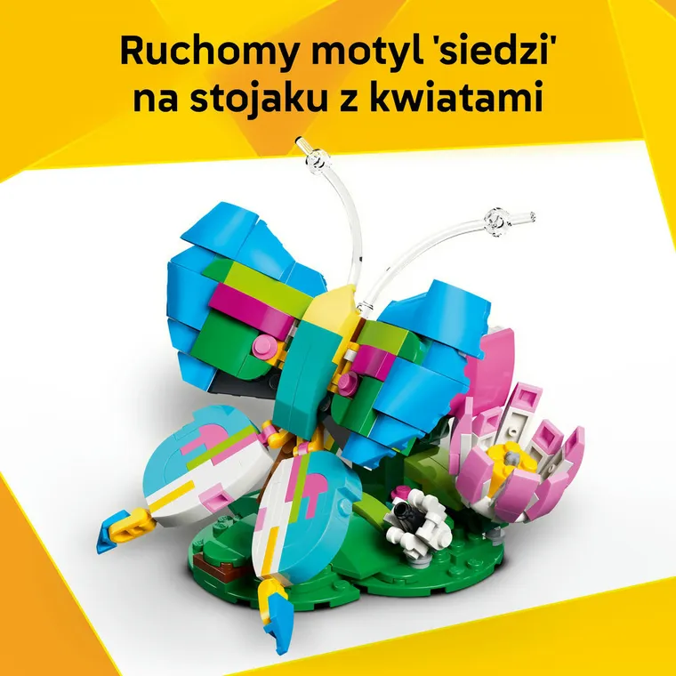LEGO Creator, Dzikie zwierzęta: kolorowy koliber, 31384