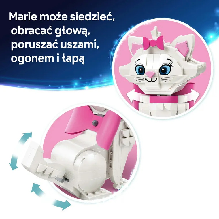 LEGO Disney, Aryskotraci - Urocza Marie, 43286