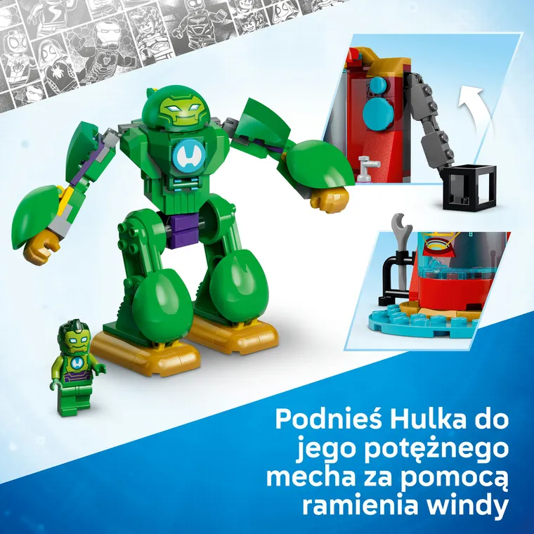 LEGO Disney Junior Marvel, Loki kontra drużyna Iron Mana, 11211