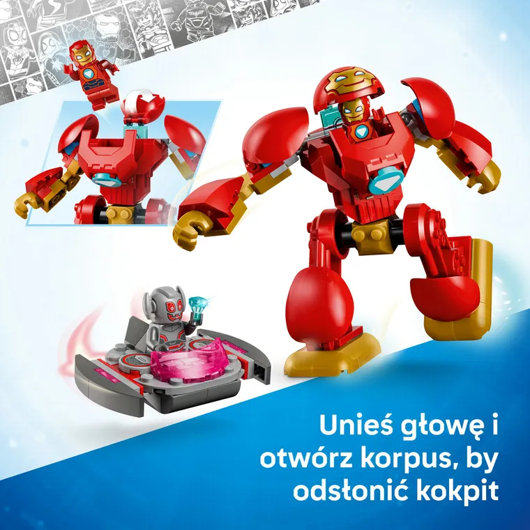 LEGO Disney Junior Marvel, Ultron kontra Iron Man, 11209