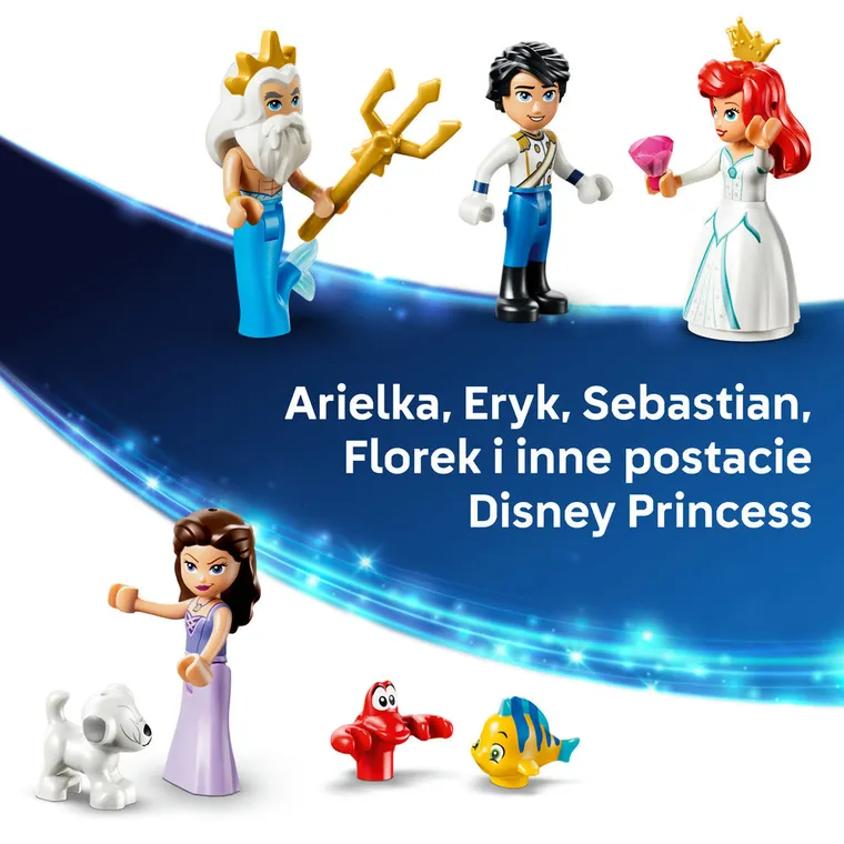 LEGO Disney, Królewska łódź weselna Arielki, 43299