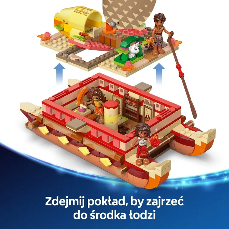 LEGO Disney Princess, Kajakowa przygoda Vaiany, 43270