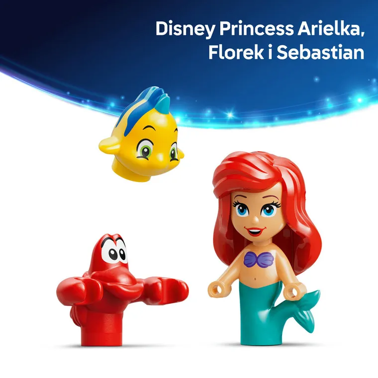 LEGO Disney Princess, Magiczny minipałac Arielki, 43285
