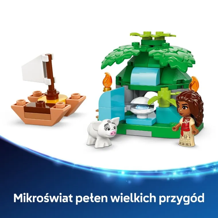 LEGO Disney Princess, Zabawy Vaiany na wyspie, 43260