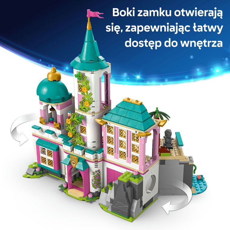 LEGO Disney Princess, Zamek księżniczek i królewskie zwierzaki, 43267