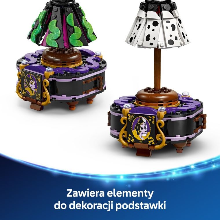 LEGO Disney, Suknie Diaboliny i Cruelli De Mon, 43262