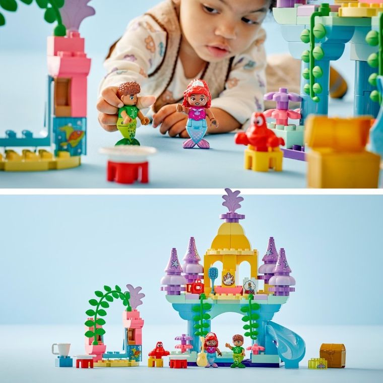 LEGO DUPLO Disney, Magiczny podwodny pałac Arielki, 10435