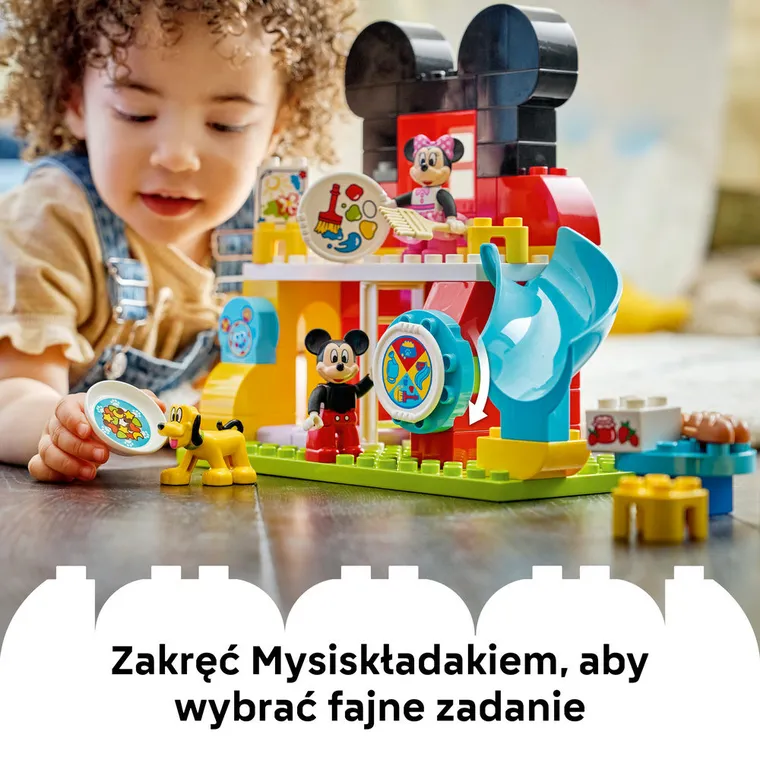 LEGO DUPLO, Klub Myszki Miki z Minnie i Pluto, 10465