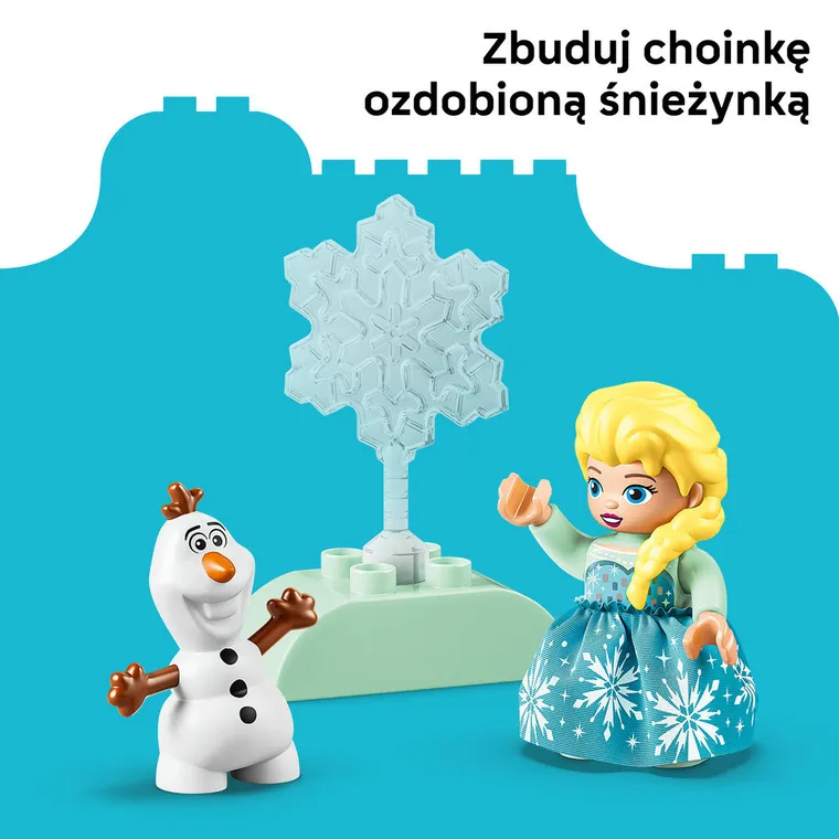 LEGO DUPLO, Kraina Lodu Kreatywne pudełko z Elzą i Olafem, 10462