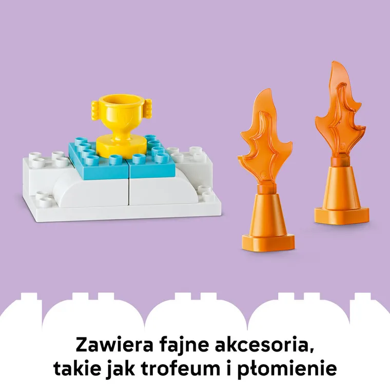 LEGO DUPLO, Kreatywne rampy 3 w 1 z pojazdami, 10478