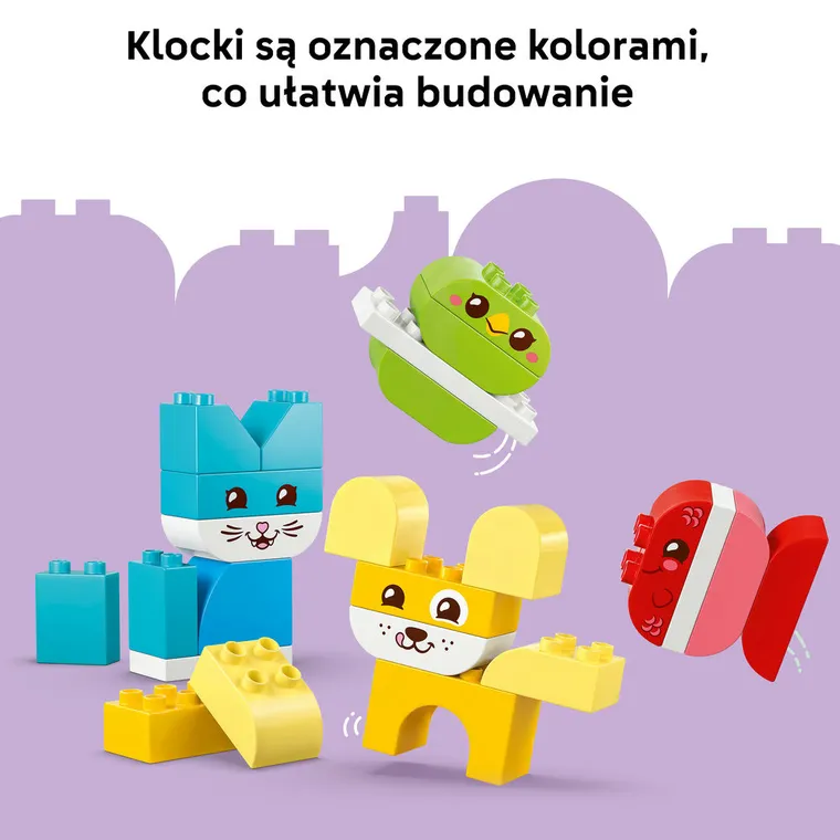 LEGO DUPLO, Kreatywne zwierzaki 3 w 1, 10477
