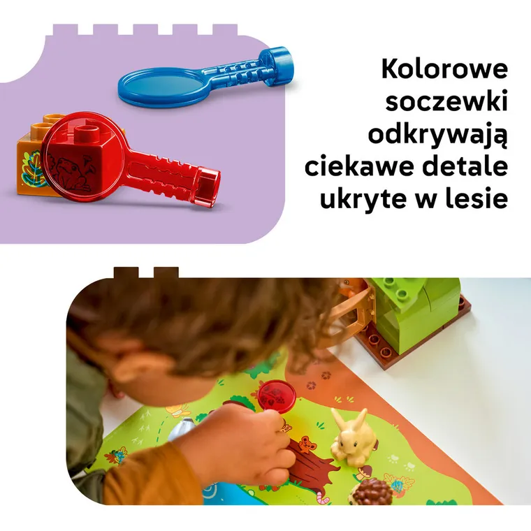 LEGO DUPLO, Las odkrywców z dzikimi zwierzętami, 10480