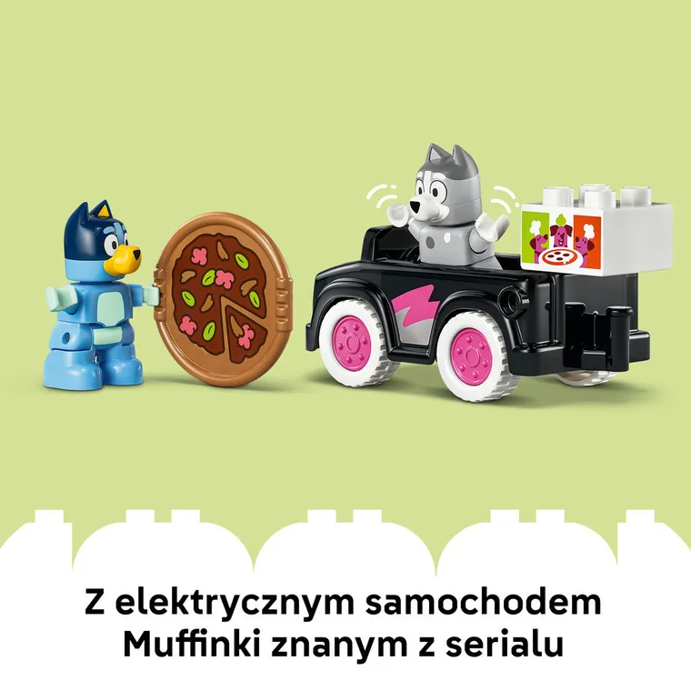 LEGO DUPLO, Pizzerki z Muffinką i Blue, 10469