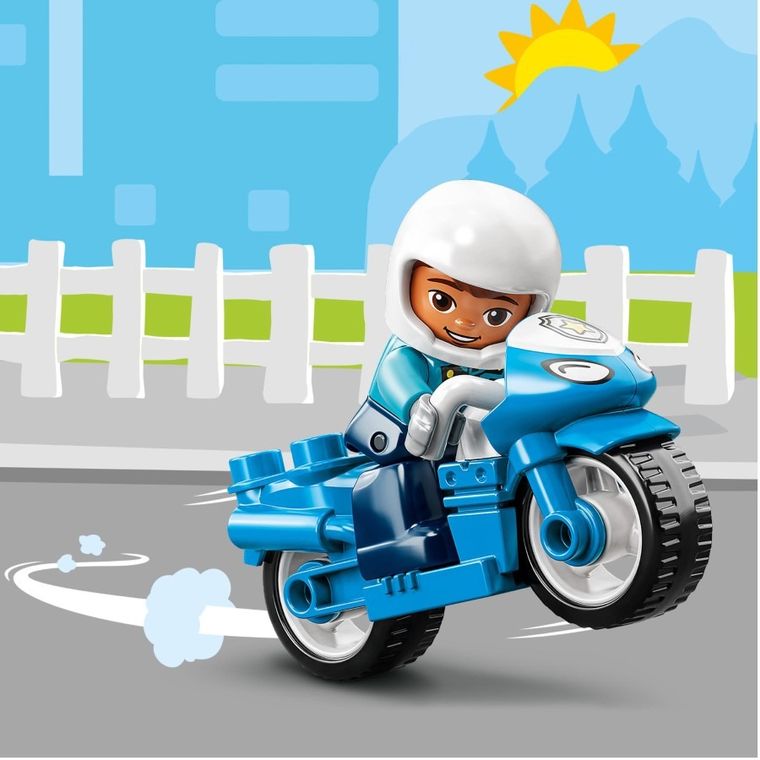 LEGO DUPLO, Rescue Motocykl policyjny, 10967