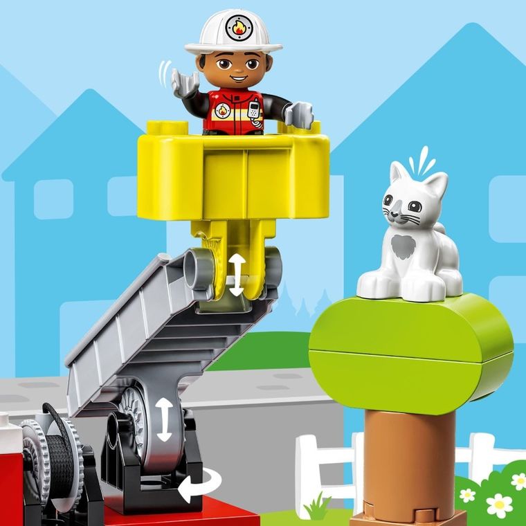 LEGO DUPLO, Rescue Wóz strażacki, 10969