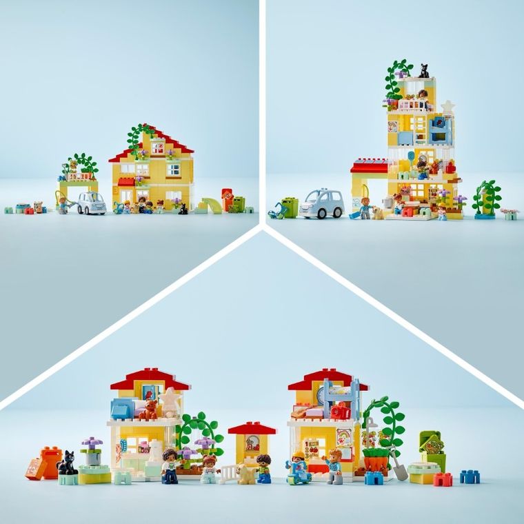 LEGO DUPLO Town, Dom rodzinny 3 w 1, 10994