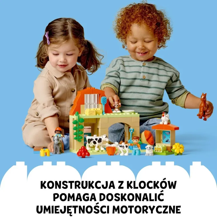 LEGO DUPLO Town, Opieka nad zwierzętami na farmie, 10416