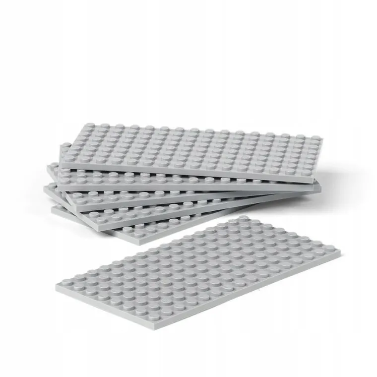 LEGO, duża gablota na klocki i minifigurki, czerwona