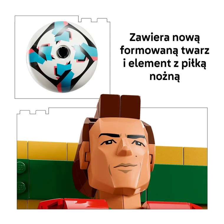 LEGO Editions, Cristiano Ronaldo - piłkarska legenda, 43016