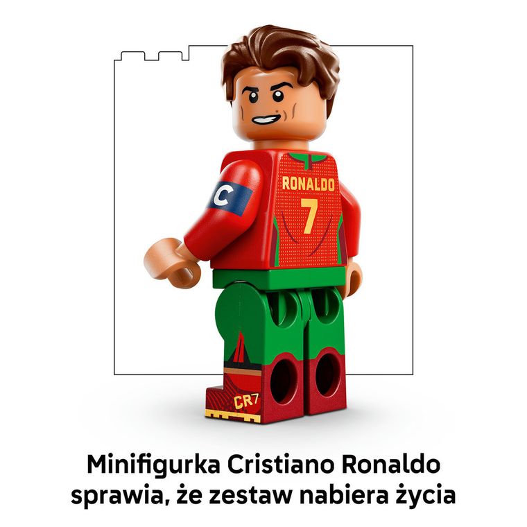 LEGO Editions, Cristiano Ronaldo - piłkarskie momenty, 43012