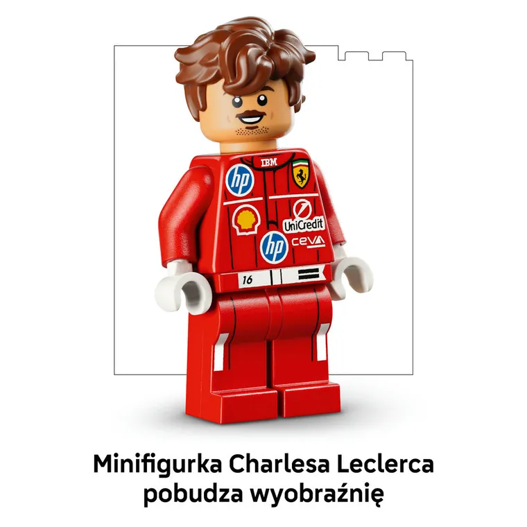 LEGO Editions, Kask Charles Leclerc Scuderia Ferrari HP, 43014