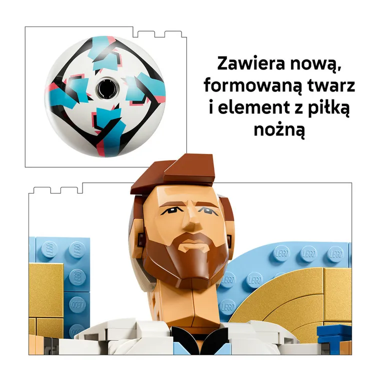 LEGO Editions, Lionel Messi - piłkarska legenda, 43015