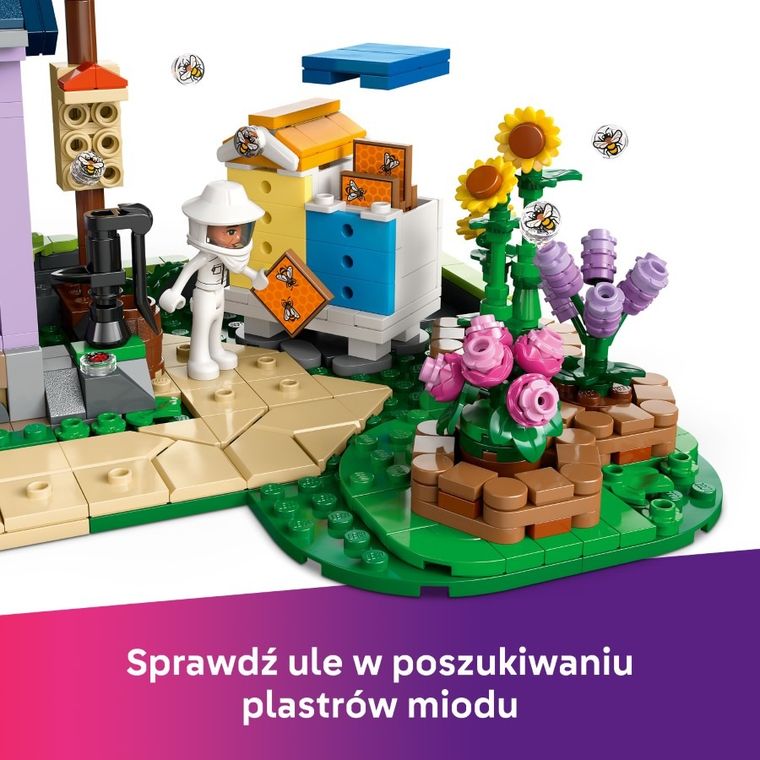 LEGO Friends, Dom pszczelarzy i kwiatowy ogród, 42669