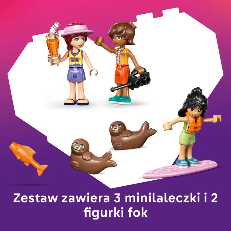 LEGO Friends, Domek na plaży z fokami, 42699