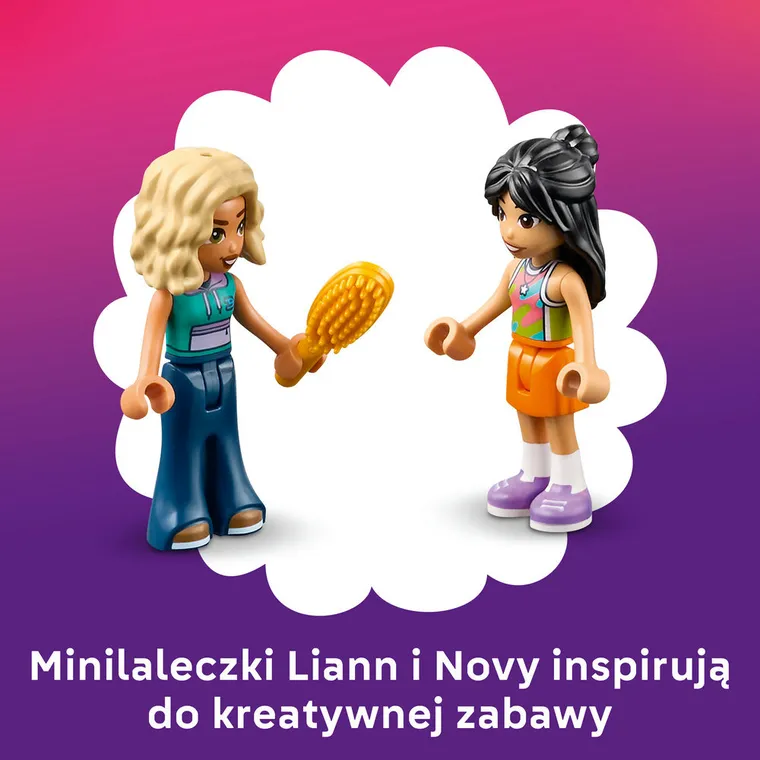 LEGO Friends, Kreatywna walizka z domkiem dla lalek, 42697