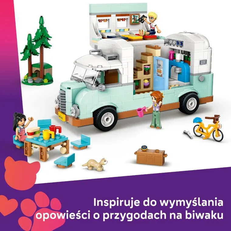LEGO Friends, Przygoda w kamperze przyjaciół, 42663