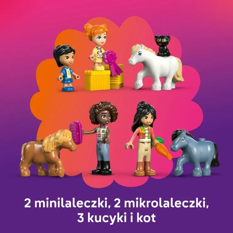 LEGO Friends, Ranczo kucyków i stajnia, 42654