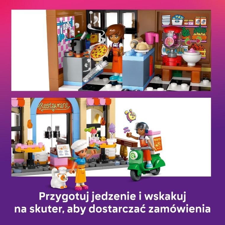 LEGO Friends, Restauracja i szkoła gotowania, 42655