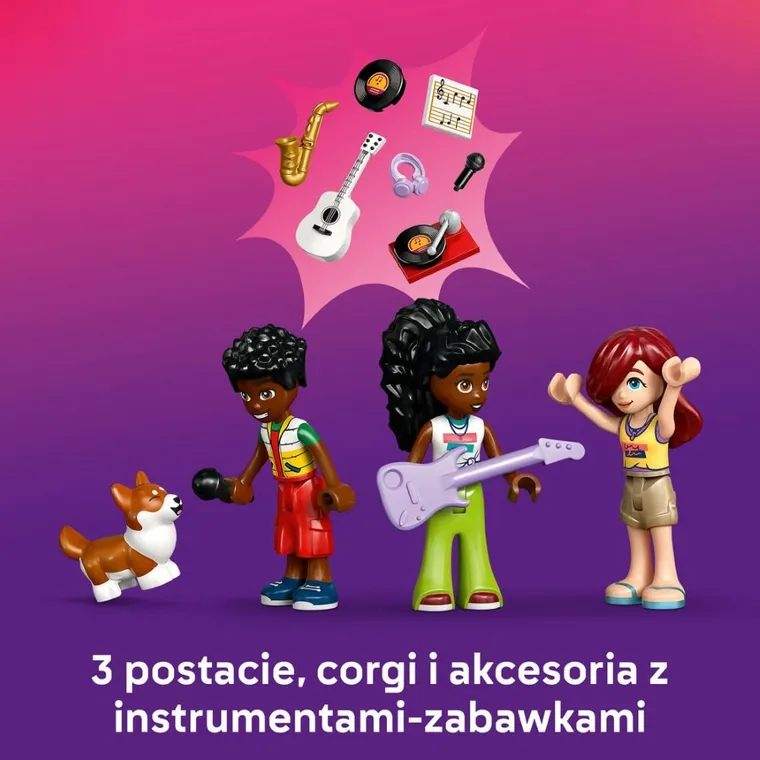 LEGO Friends, Sklep muzyczny i mieszkanie, 42653