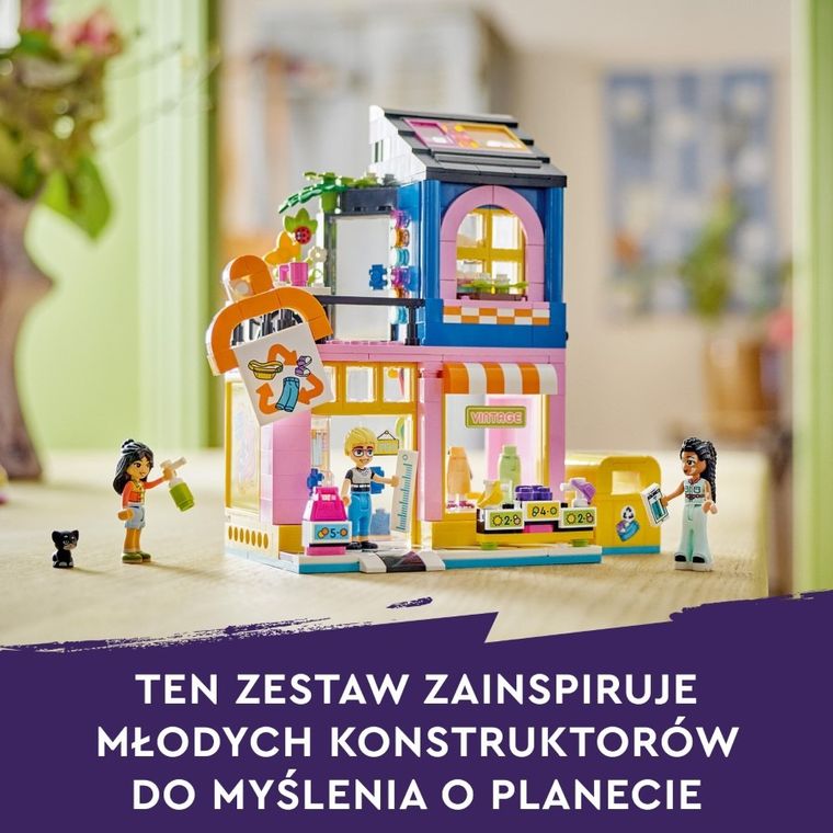 LEGO Friends, Sklep z używaną odzieżą, 42614