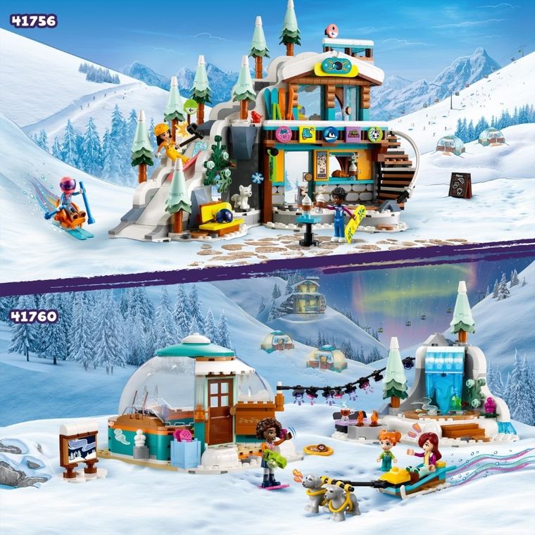 LEGO Friends, Stok narciarski i kawiarnia, 41756