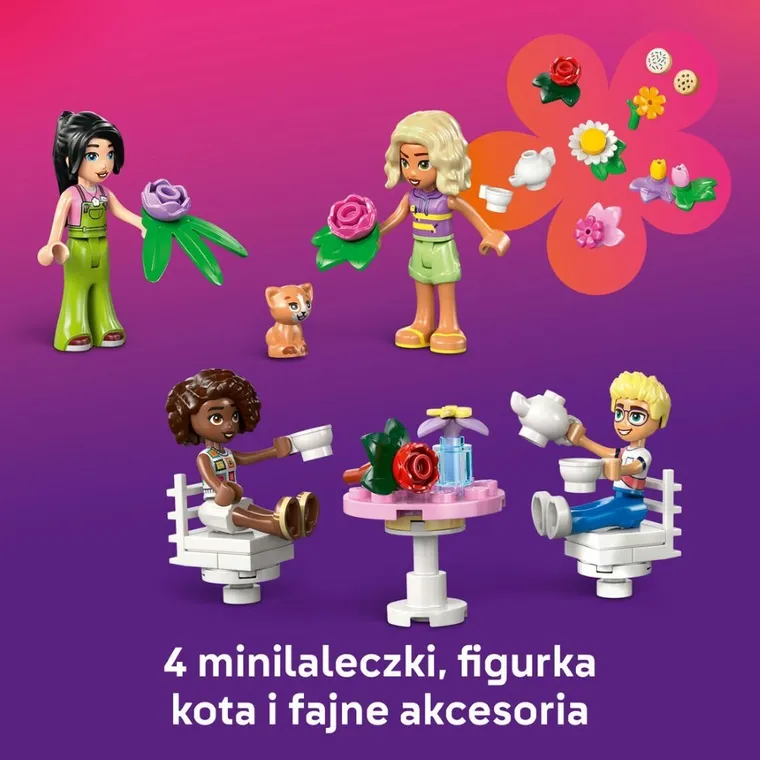 LEGO Friends, Zielona kawiarnia i kwiaciarnia, 42671
