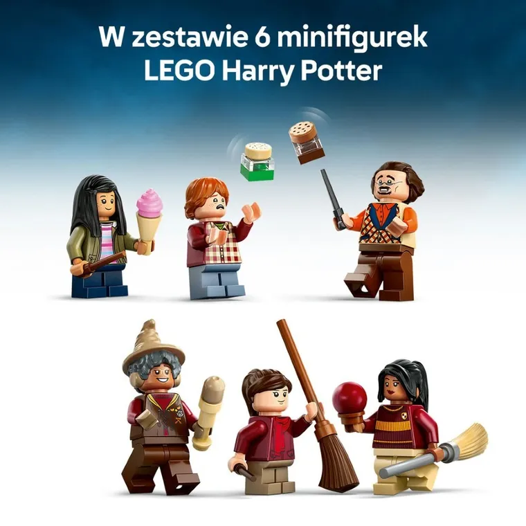 LEGO Harry Potter, Markowy sprzęt do quidditcha i lodziarnia, 76452