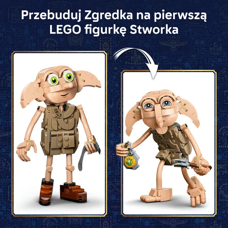 LEGO Harry Potter, Wolny skrzat Zgredek, 76469