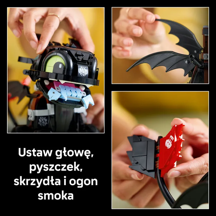 LEGO Icons, Jak wytresować smoka: Szczerbatek, 10375