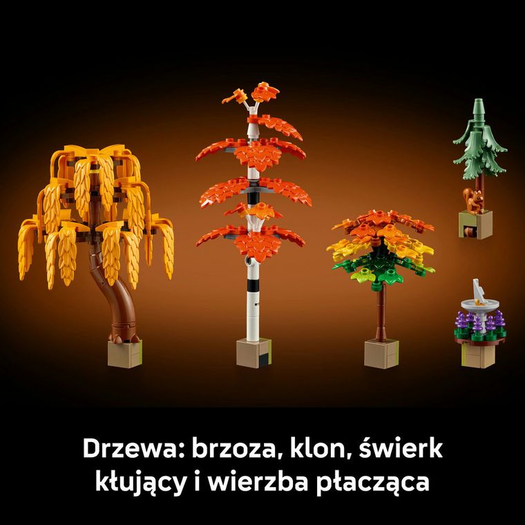 LEGO Icons, Jesienny ogród z chatką, 11372
