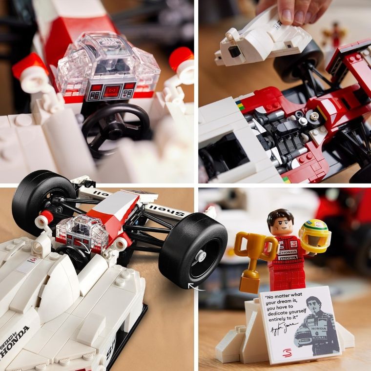 LEGO Icons, McLaren MP4/4 i Ayrton Senna, 10330