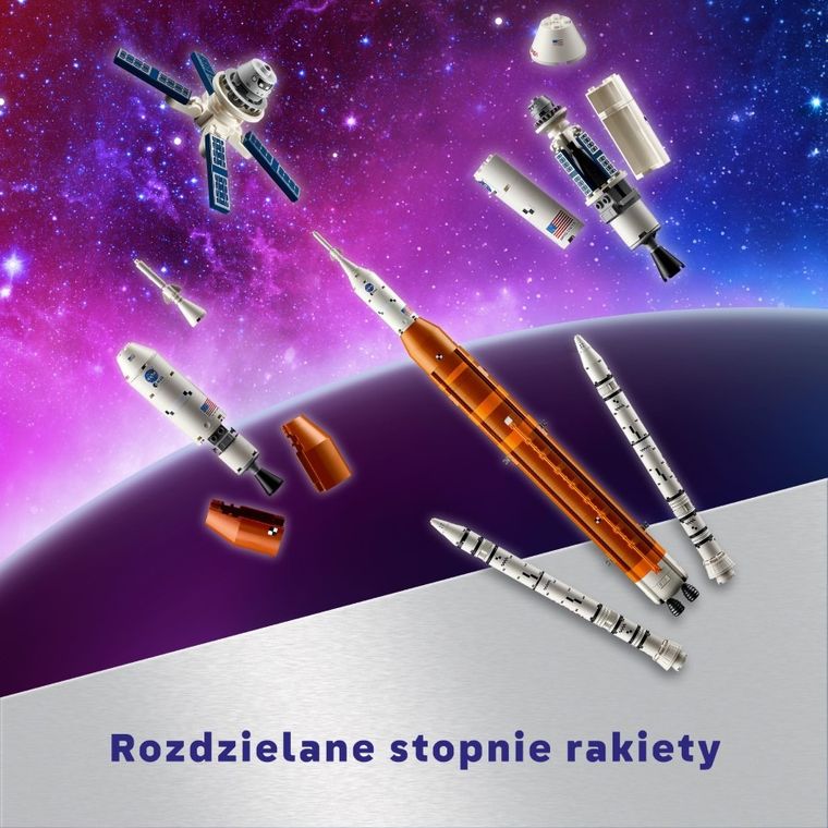 LEGO Icons, Rakieta SLS NASA Artemis, 10341