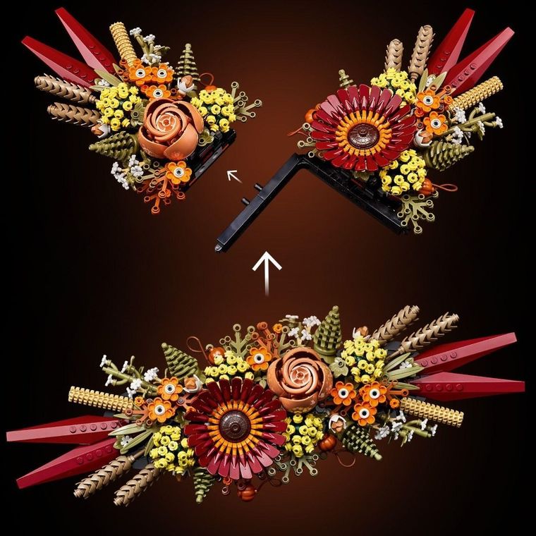 LEGO Icons, Stroik z suszonych kwiatów, 10314