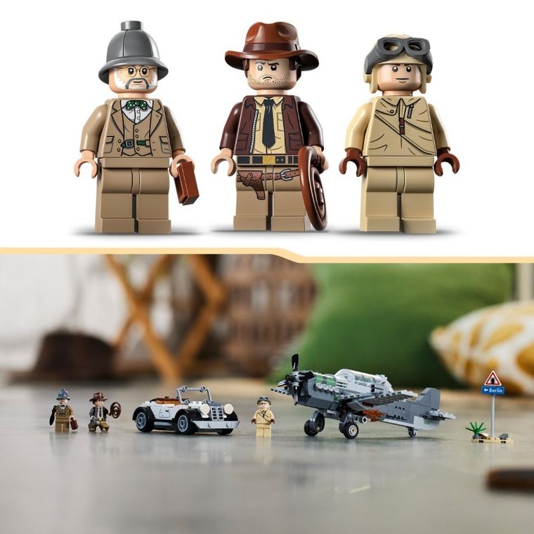 LEGO Indiana Jones, Pościg myśliwcem, 77012