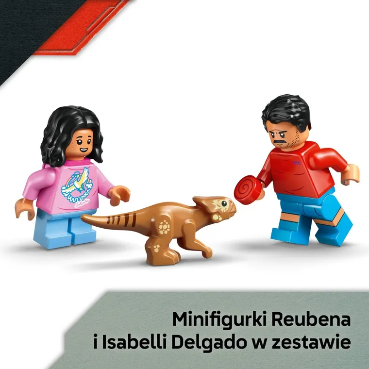 LEGO Jurassic World, Ucieczka terenówką przed raptorem, 76972