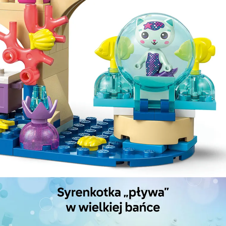 LEGO Koci domek Gabi, Podwodna przygoda syrenki Gabi, 11204