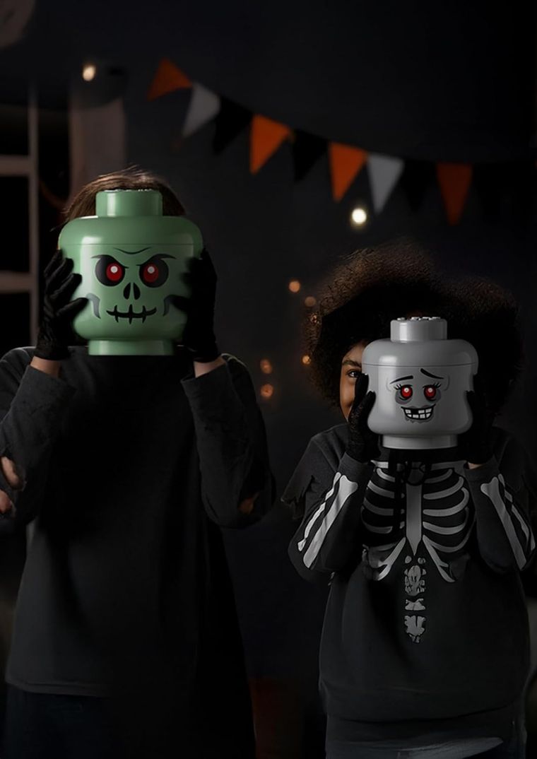 LEGO, mała głowa, zombie, pojemnik do przechowywania, rozmiar XS, 0,36l