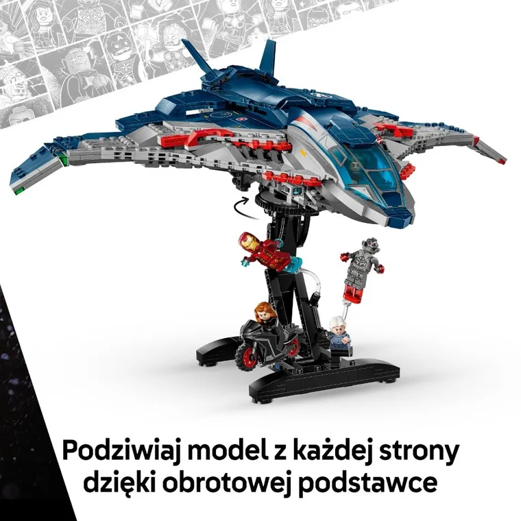 LEGO Marvel, Avengers: Czas Ultrona - Quinjet, 76325