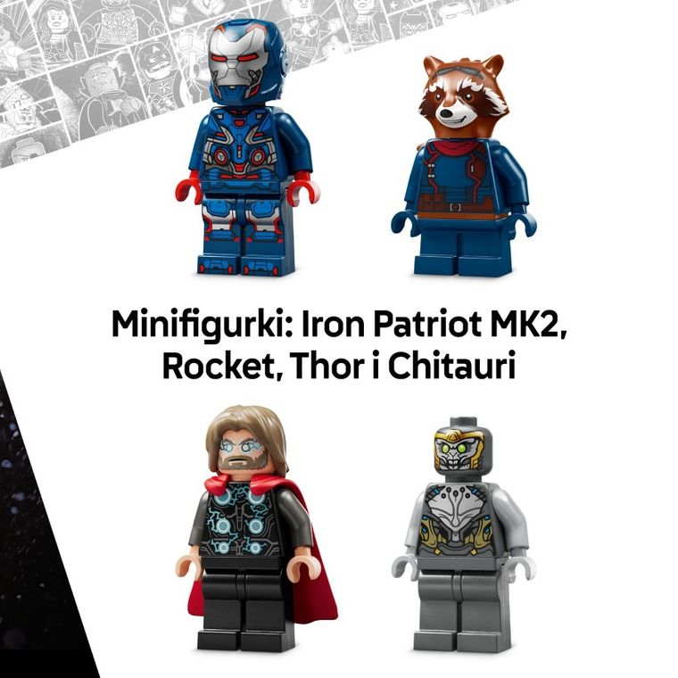 LEGO Marvel, Avengers: Koniec gry Thor kontra Chitauri, 76322
